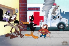 Vintage Looney Tunes Emergency Limited Edition Cel