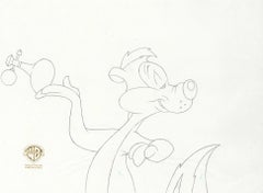 Vintage Looney Tunes Original Production Drawing: Pepe Le Pew