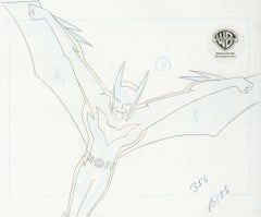 Batman Beyond Original Production Drawing: Batman