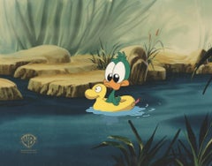 Tiny Toons Original Production Cel: Plucky Duck