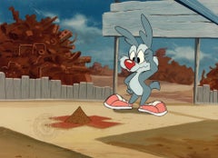 Vintage Tiny Toons Adventures Original Production Cel: Calamity Coyote