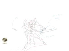 Liga de la Justicia Dibujo original de producción: Hawkgirl
