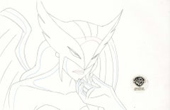 Justice League Original Production Drawing: Hawkgirl