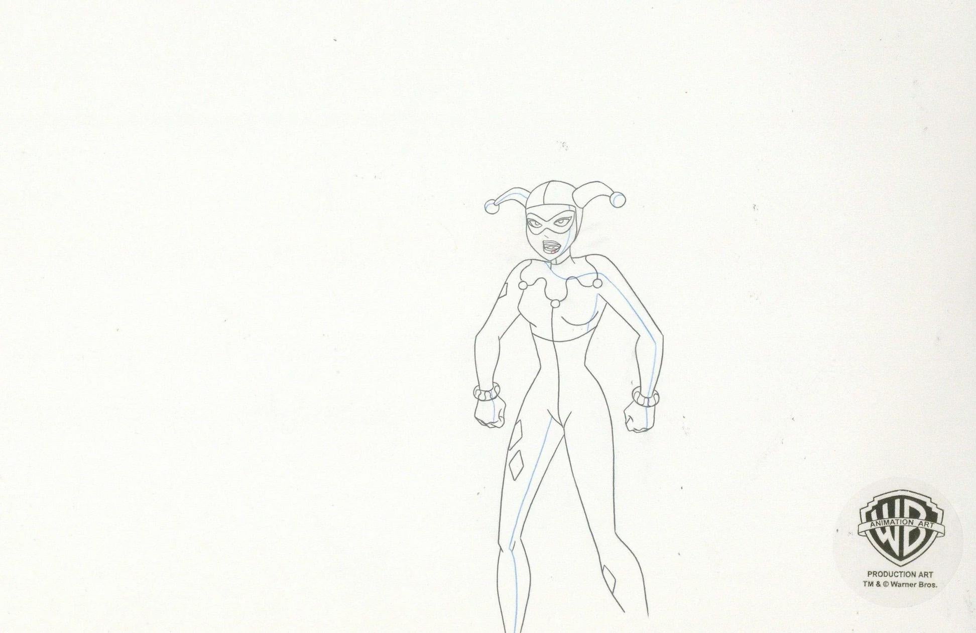 Justice League Original Production Drawing: Harley Quinn - Art by DC Comics Studio Artists