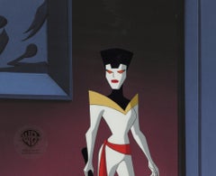 Vintage Batman Beyond Original Production Cel with Matching Drawing: Queen