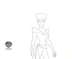 Batman Beyond Original Production Cel mit passender Zeichnung: Königin