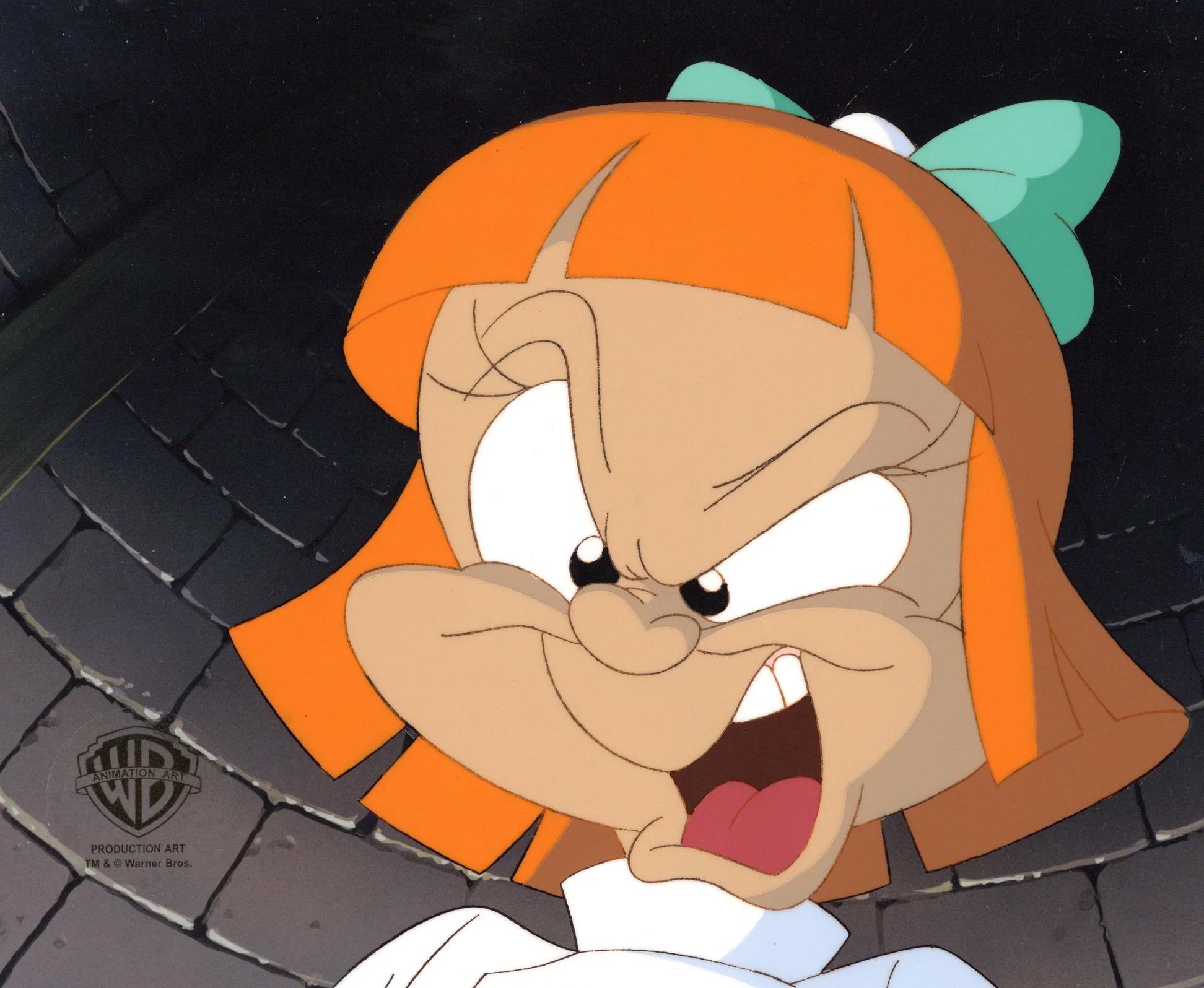 Tiny Toons Adventures Original Production Cel: Elmyra - Art by Warner Bros. Studio Artists