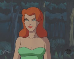 Batman The Animated Series Original Production Cel signed Bruce Timm: Poison Ivy