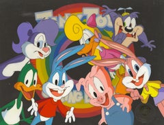 Tiny Toons Original Production Cel: Tiny Toons Cast