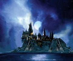 Full Moon at Hogwarts by Jim Salvati