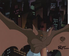 terror in the sky batman Batman The Animated Series Original Production Cel signed by Bruce Timm: Manbat