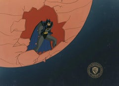 Vintage Batman The Animated Series Original Production Cel: Batman