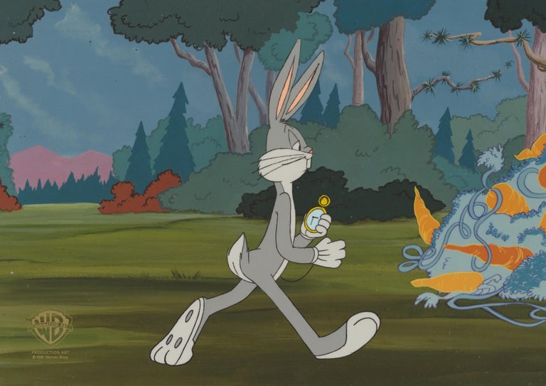 Darrell Van Citters Looney Tunes Original Production Cel Bugs Bunny For Sale at 1stDibs