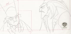 The Batman Original Production Drawing: Penguin and Joker