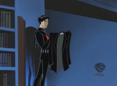 Vintage Batman Beyond Original Production Cel with Matching Drawing: Terry McGinnis