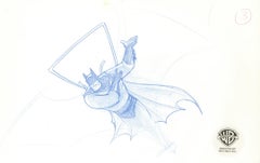 Batman The Animated Series Original Production Drawing: Batman