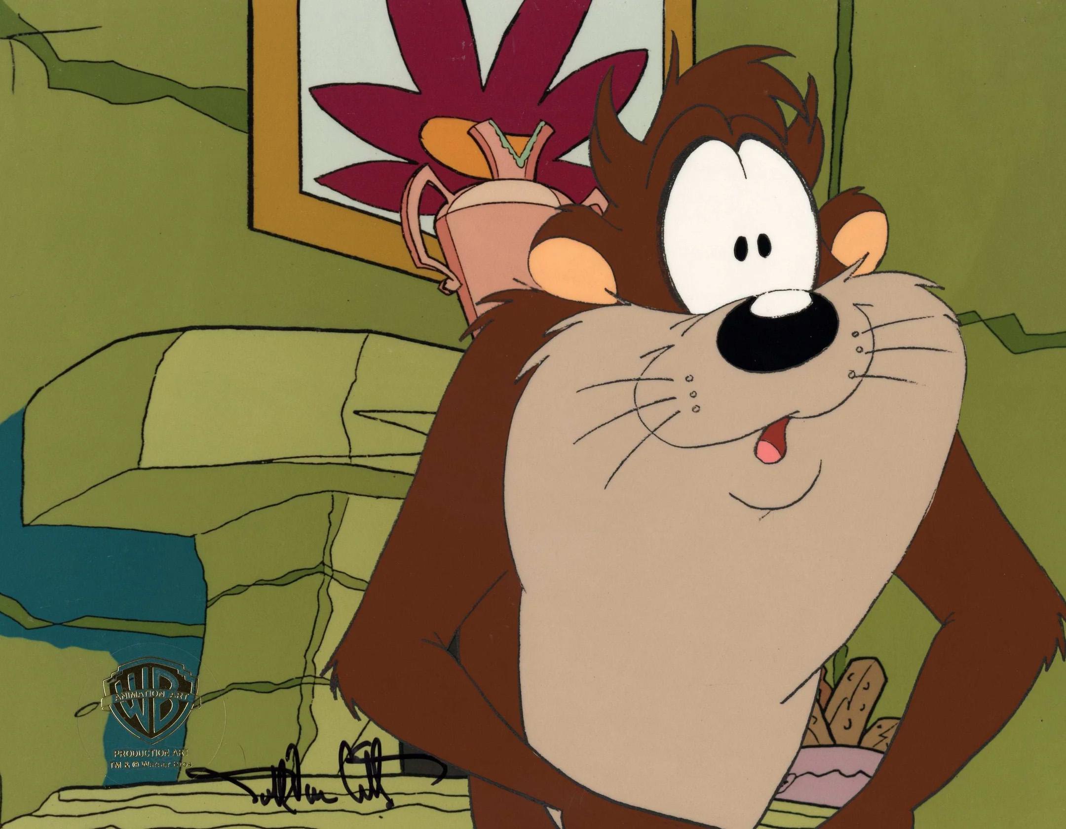 MEDIUM : Cel de production originale
TAILLE DE L'IMAGE : 12 champs
PRODUCTION : Looney Tunes
SKU : IFA8045
SIGNÉ : Darrel Van Citters

À PROPOS DE L'IMAGE : Looney Tunes est une série de courts métrages d'animation de Warner Bros. Elle a été