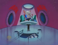 Vintage Pinky And The Brain Original Production Cel: Brain