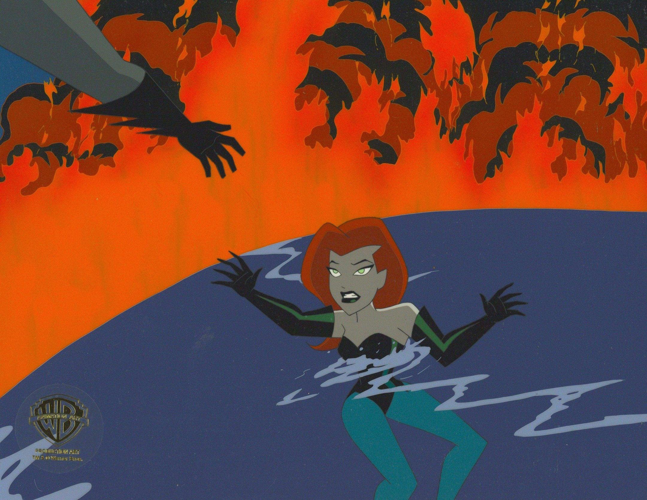 The New Batman Adventures Original Production Cel: Poison Ivy