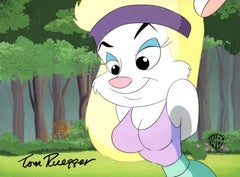 Animaniacs Cel de production d'origine signé par Tom Ruegger : Minerva