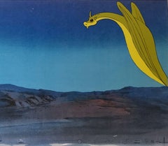 Vintage The Herculoids: Original Production Cel w/ Matching Drawing: Zok