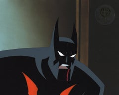 Batman Beyond Original Production Cel: Bruce Wayne in Beyond Batsuit