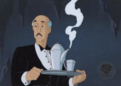 Batman The Animated Series Original Prod. Cel 
Background: Alfred Pennyworth