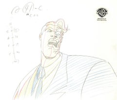Batman The Animated Series Original Production Drawing: Two-Face