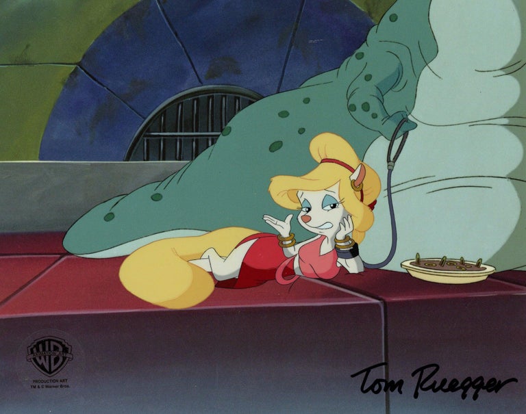 Tom Ruegger Characters Warner Bros. Studio Artists - Pinky and the Brain Original Prod. Cel ...