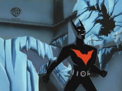 Batman Beyond Original Production Cel with Matching Drawing: Batman