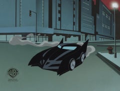 The New Batman Adventures Original Production Cel: Batmobile