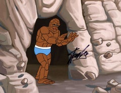 The Thing Series 1979 Hanna Barbera Original Production Cel signed by Stan Lee