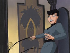 The New Batman Adventures Original Production Cel & Background: Selina Kyle