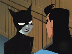 The New Batman Adventures Original Prod. Cel & Background: Catwoman, Nightwing 