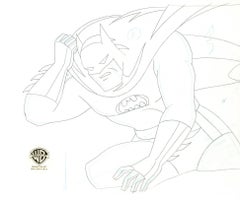 Batman The Animated Series Original Production Drawing: Batman
