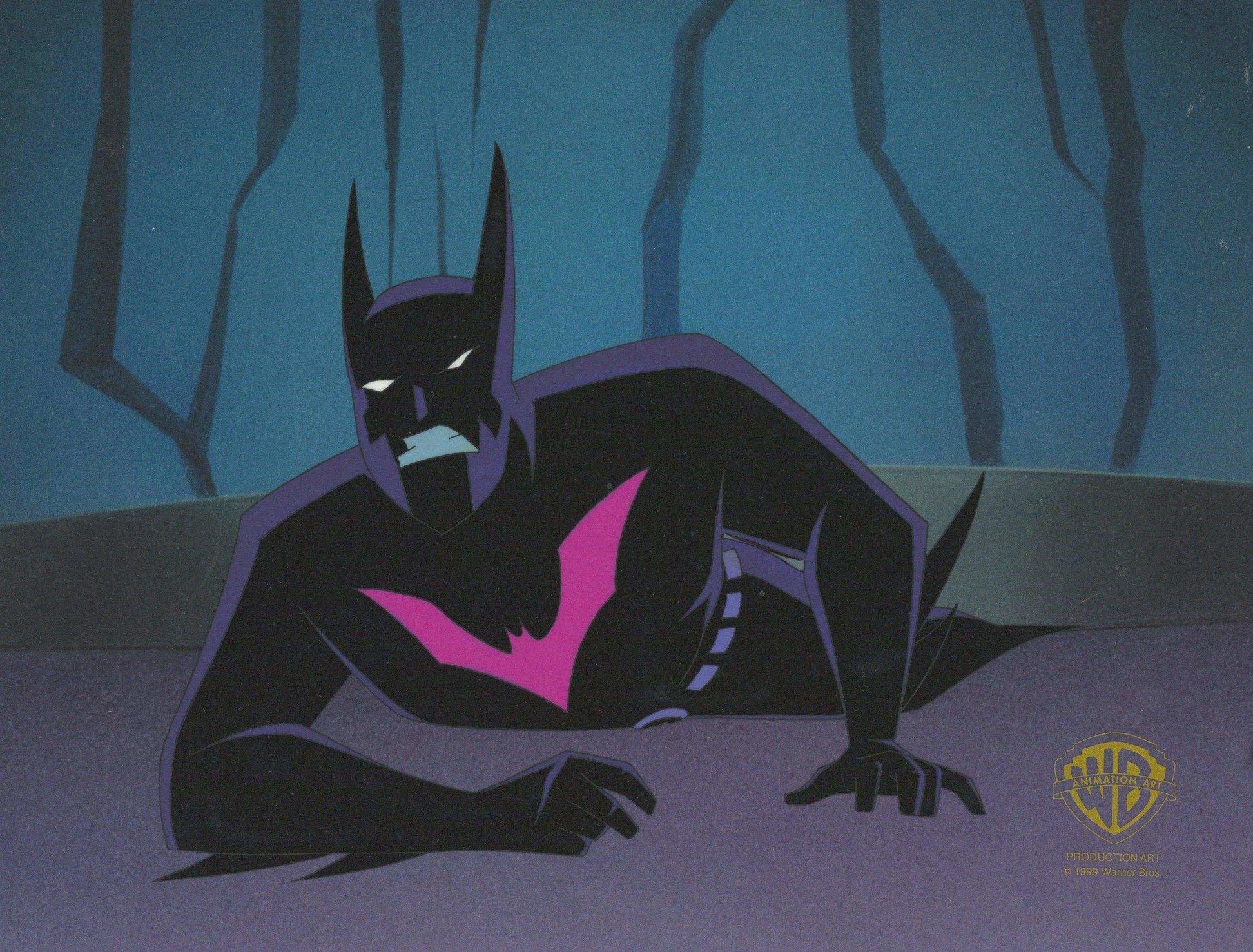 Batman Beyond Original Production Cel: Batman - Art by DC Comics Studio Artists