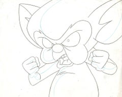 Animaniacs Original Production Drawing: Brain