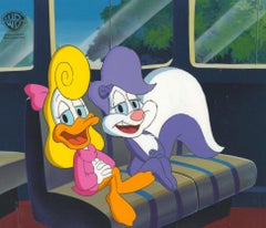 Tiny Toons Original Production Cel: Shirley the Loon and Fifi La Fume