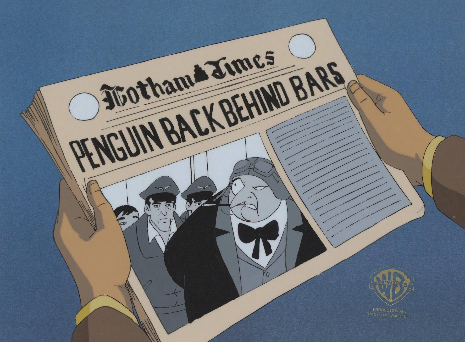 Batman The Animated Series Original Production Cel: Penguin - Art by DC Comics Studio Artists