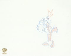 Retro Space Jam Original Production Drawing: Wile E. Coyote