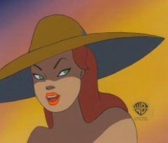 Vintage Batman The Animated Series Original Production Cel: Poison Ivy