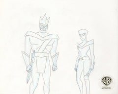 Batman Beyond Original Production Drawing: King and Queen