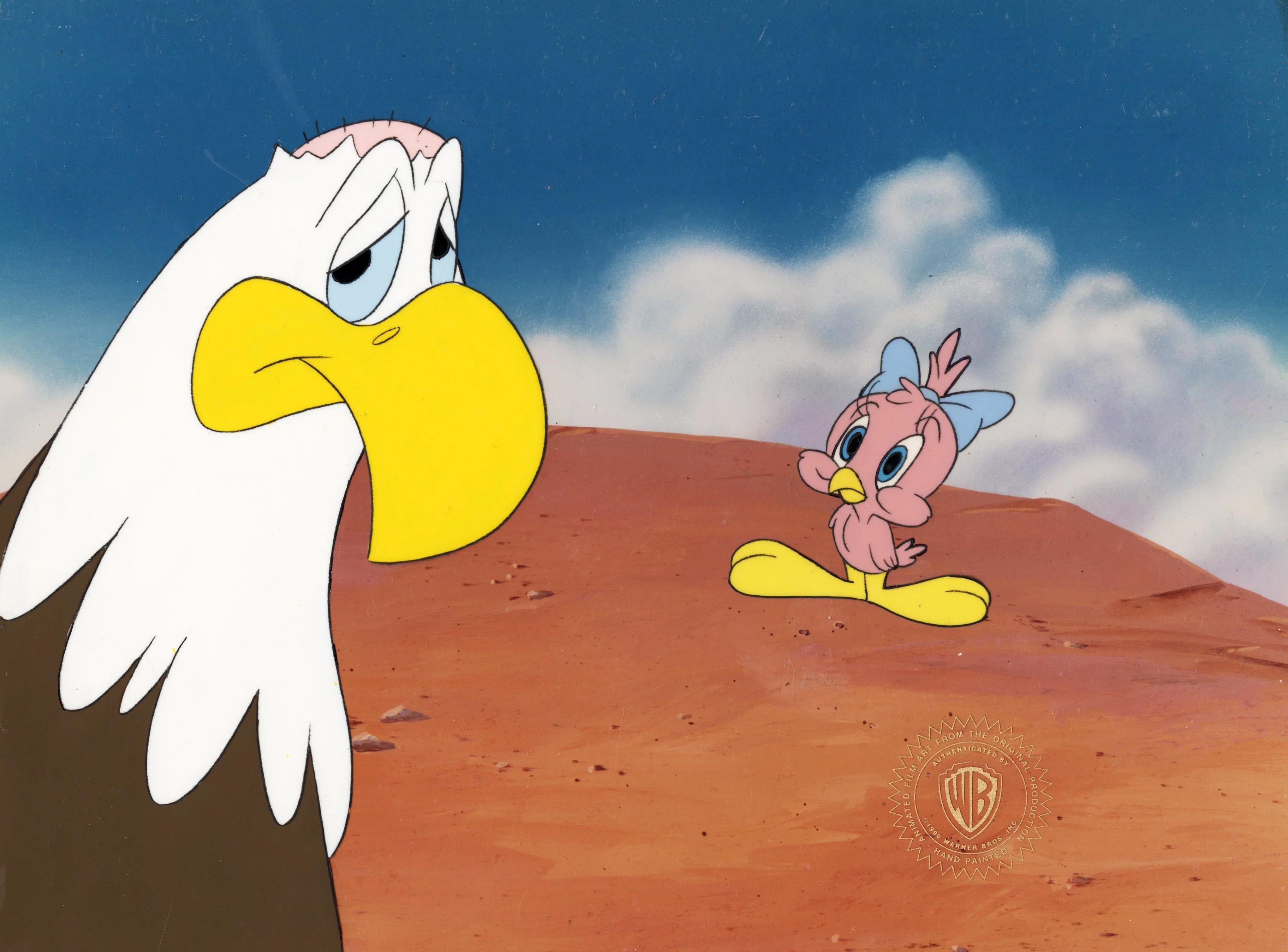 Tiny Toons Original Production Cel: Sweetie Bird - Art by Warner Bros. Studio Artists