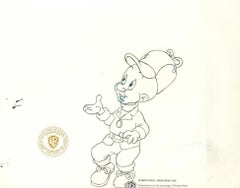 Vintage Looney Tunes Original Production Drawing: Elmer Fudd