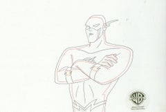 Justice League Original Production Drawing: The Flash