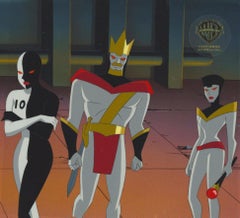 Batman Beyond Original Production Cel : Le gang Royal Flush