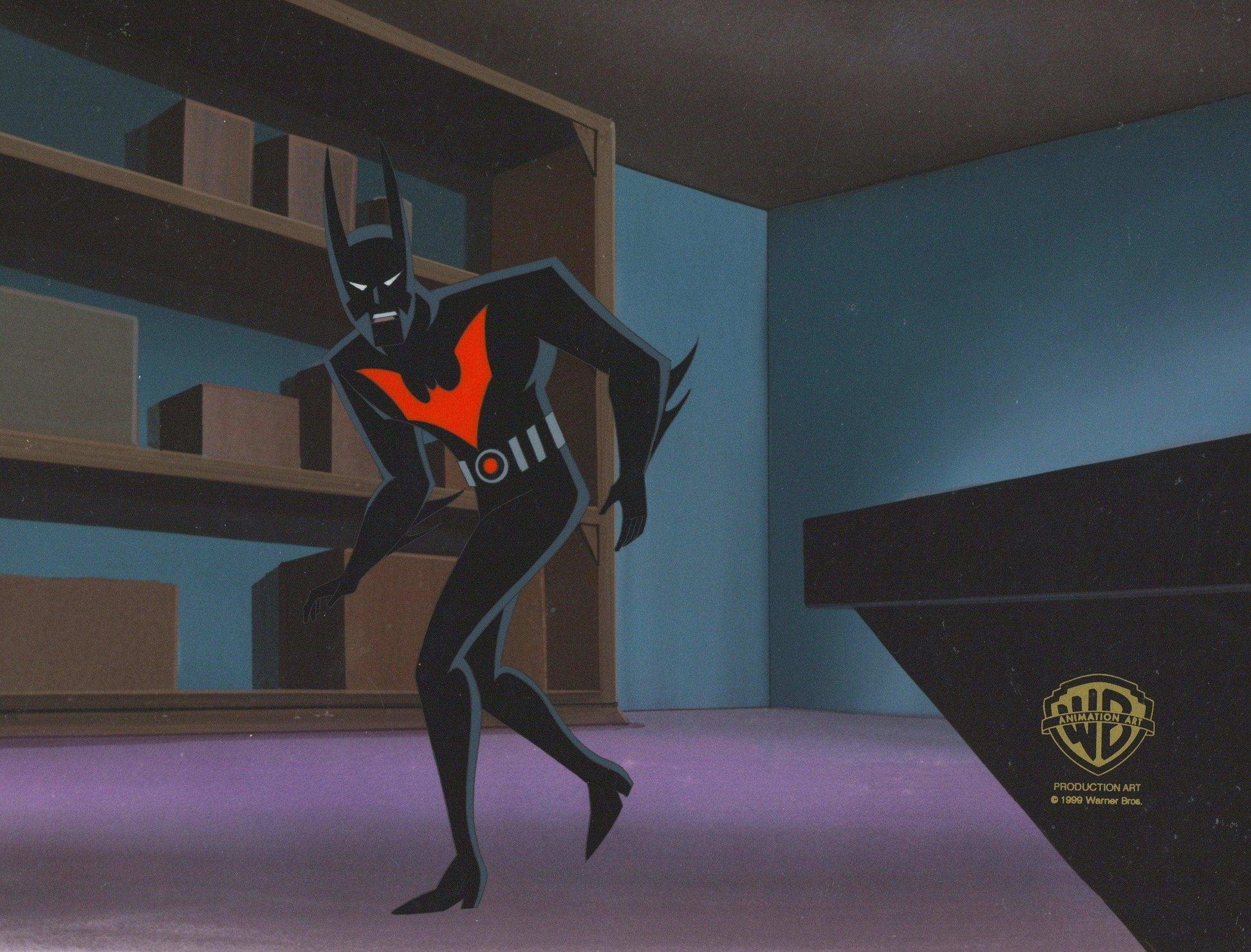 Batman Beyond Original Production Cel: Batman - Art by DC Comics Studio Artists