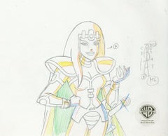 Vintage Superman the Animated Series Original Production Drawing: Maxima