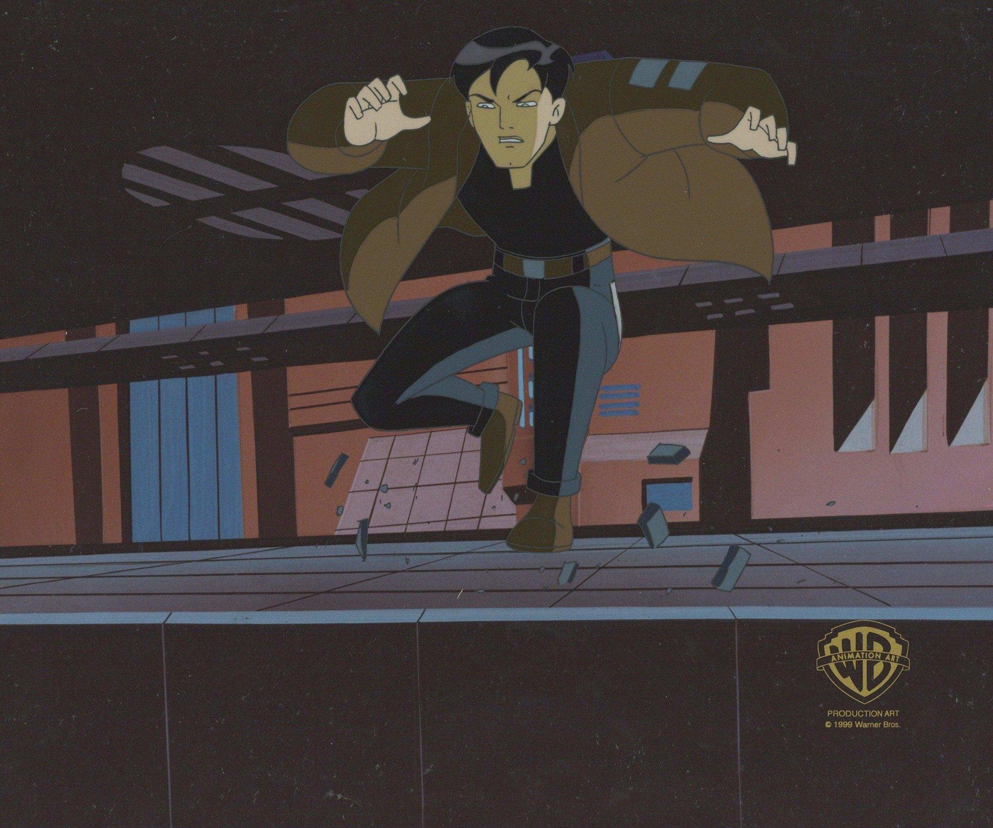 Batman Beyond Original Production Cel: Terry McGinnis - Art by DC Comics Studio Artists