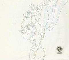 Superman the Animated Series Original Production Drawing: Maxima